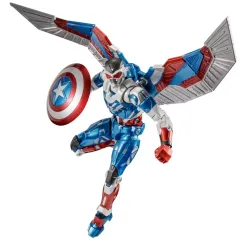 【中古】フィギュア ファイティングアーマー キャプテン・アメリカ (Sam Wilson ver.) 「キャプテン・アメリカ」