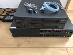 ※utare様専用　Cisco ルータ 3台、L2スイッチ2台、 L3スイッチ2台 合計7台セット