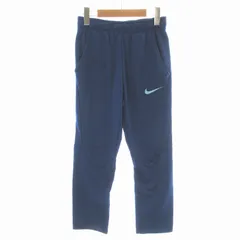 ナイキ NIKE イージーパンツ ジャージ ロゴ刺繍 L 150~160 青 ブルー /NW9 ■MA