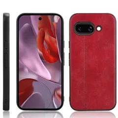 Google Pixel 9a ケース レザー ソフト ケース 【Color】レッド