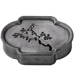 煎茶道具　萬壽堂造　古錫　四君子文　茶壷　茶心壷　M　3620 煎茶道具 萬壽堂造 古錫 四君子文 茶壷 茶心壷 M 3620