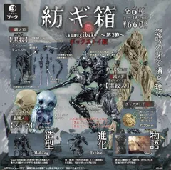 紡ギ箱 プトゥン フィギュア セット これは、紡がれてきた器（ハコニワ）の記億』、「紡ギ箱』好評発売中