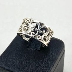 【美品】ティファニー 指輪 エンチャント ワイド 925 サイズ 9号
