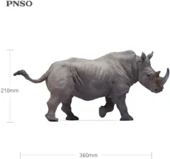 1/15 サイズ シロサイ サイ科 動物 リアル フィギュア おもちゃ 模型 B Amazon | Safari (サファリ) WW シロサイ フィギュア ワイルド
