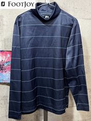 FOOTJOY 保温/抗菌防臭/吸汗速乾/UVカット/ストレッチ タートルネック シャツ L メンズ フットジョイ FJ-F19-S23