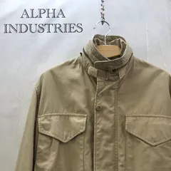 ALPHA INDUSTRIES アルファインダストリーズ 8415-01-099-7827 フィールドジャケット XS ベージュ ミリタリー メンズ_218023