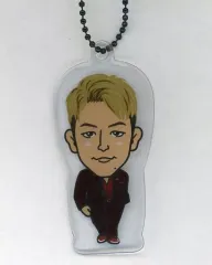 【中古】キーホルダー・マスコット(男性) 世界(EXILE) クリアチャーム 居酒屋えぐざいるスナックカード柄ver. 「居酒屋えぐざいる PARK 2018」 ガチャ景品