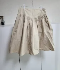 5 シャカシャカ素材 フレア スカート