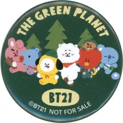 【中古】バッジ・ピンズ BTS(防弾少年団/緑) ビッくらポン オリジナル缶バッジ 「BT21×無添くら寿司 (2022年10月)」