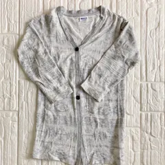 キッズ トップス ブリーズ BREEZE   ロング カーディガン 130 美品