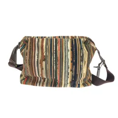 Paul Smith ポールスミス ショルダーバッグ  マルチストライプ/キャンバス×レザー    マルチカラー ユニセックス / 240001157866