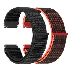 【新着商品】JMIO ユニバーサル 時計バンド16mm 18mm 20mm 22mm 幅のナイロンストラップ交換用、Samsung、Huawei、その他のスマートウォッチと互換性あり 調節可能な ナイロンストラップ 男女兼用