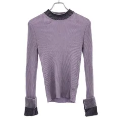 Maison Margiela1 メゾン マルジェラ 20SS ハイネックプルオーバーリブニットセーター S51HA1024 S17272 パープル Sのサムネイル