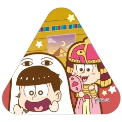 【中古】バッジ・ピンズ(キャラクター) 十四松+トド松 「おそ松さん れきコラシリーズ 三角缶バッジ」