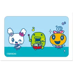 【メール便】たまごっち シール まじかる百貨店ステッカー 音楽隊 8 カルチュア エンタテインメント 絵が動く 変化 キャラクター グッズ 