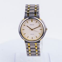 SEIKO Dolce 8N41-6090 メンズ クォーツ チタン製 アンチマグネティック 1980s 1558