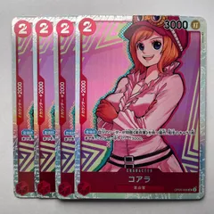 SR スーパーレア 4枚 コアラ BANDAI バンダイ ワンピースカード ONE PIECE CARD GAME OP05-006 赤色 トレーディングカード【中古】【送料無料】