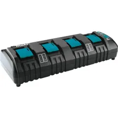 マキタ makita 14.4V～18V 4口 充電器 DC18SF (JPADC18SF) メーカー 純正 正規品 makita インパクト 丸のこ 集塵機 充電 機器