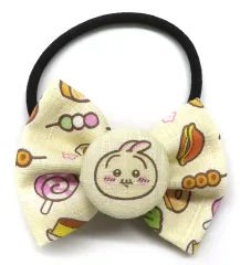 【中古】アクセサリー(非金属) うさぎ リボンヘアゴム 「ちいかわ なんか小さくてかわいいやつ」 ちいかわもぐもぐ本舗限定