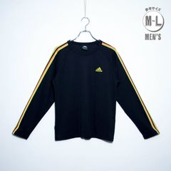 USED【 adidas 】ポリエステルロングスリーブTシャツ