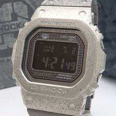 CASIO Gショック 40th Anniv. RECRYSTALLIZED フルメタル GMW-B5000PS-1JR 電波ソーラー Bluetooth 40周年 美品 新品同様 箱付 G-shock カシオ ◆送料込◆質屋-11043