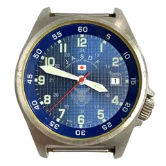 【不稼働ジャンクですが⭐️超希少品】 Kentex     JSDF(ケンテックス・防衛省)　 航空自衛隊スタンダードモデル　 S455M    デイトカレンダー　 ボーイズサイズ　10気圧防水　（AYA）のサムネイル
