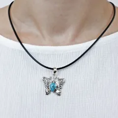 P066_天然ターコイズ　シルバー925　ペンダントトップ　インディアンジュエリー