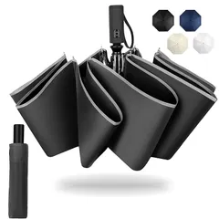 LAOGOT 日傘 uvカット 100 遮光 折り畳み 折りたたみ傘 レディース 晴雨兼用 ワンタッチ自動開閉 耐風 強力撥水 大きいサイズ 折り畳み日傘 完全遮光 折りたたみ 収納ポーチ付き 熱中症対策/日焼け防止/梅雨対策 通勤/通学/旅行 母の日/父 0