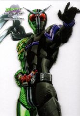 풍도 탐정 가면 라이더 스컬의 초상 방문자 특전 클리어 카드 (가면 라이더 W / 사이클론 조커 / 정면) 제 2 탄