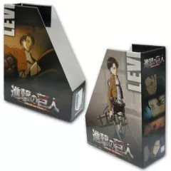 【中古】生活雑貨(キャラクター) リヴァイ ファイルボックス 「進撃の巨人」 ローソン 進撃の巨人キャンペーン第3弾グッズ