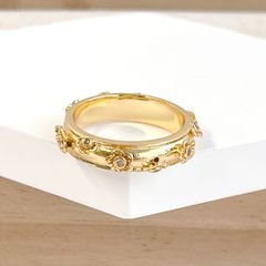 ま*ゆ様 (遺品整理 生前整理 断捨離)ゴールドリング 金 指輪 レトロ