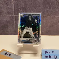 2021 Topps Bowman Chrome Alek Thomas Arizona Diamondbacks Speckle Refractor  Prospect カード
