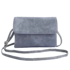 [ThreeSix] スマホポーチ レディース ショルダーバッグ スマホポシェット 携帯ポーチ 長さ調節可能 斜め掛け シンプル 軽量