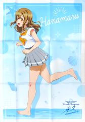 【中古】ポスター B2布ポスター 国木田花丸 「ラブライブ!サンシャイン!! 9th Anniversary Grand Showcase ～永久memories～×展くじ」 A-7賞