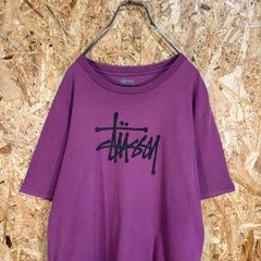 XXL” old stussy プリント 王冠Tシャツ 90s 紺タグ USA製 - メルカリ