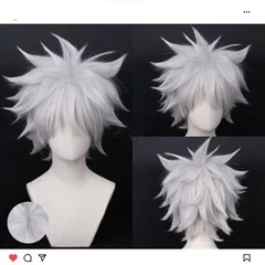 キルア＝ゾルディック ハンター×ハンター コスプレ ウィッグ+ネット新品