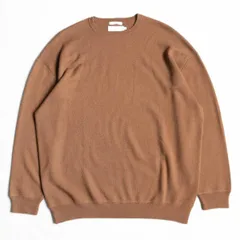 別注品BODHI ビンテージスウェット風裏毛カシミヤニット