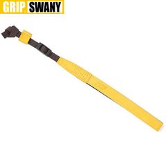 《在庫限り》 グリップスワニー GST-400YL スワニー・レザーリストストラップ・スリム イエロー [Grip Swany ミラーレス/コンパクトカメラ用ハンドストラップ 革製]