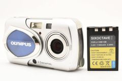 ★オリンパス OLYMPUS μ-30 DIGITAL シルバー コンパクトデジタルカメラ★ #1659AW26