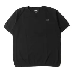 新品同様 THE NORTH FACE ノースフェイス ニット ライト コンフォート クルーネック ジャージー 半袖ニット S/S Light Comfort Crew / NT12295 22SS ブラック(K) 黒 XL トップス アウトドア ブランドのサムネイル