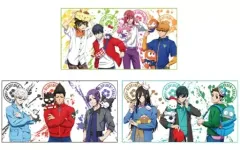 【中古】タオル・手ぬぐい 集合(描き下ろしイラスト) 3枚タオルセットＡ 「ブルーロック×サンリオキャラクターズ」