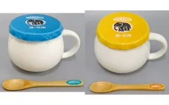 【中古】マグカップ･湯のみ 全2種セット モロッコヨーグルマグカップ＆スプーンセット