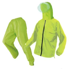 【新品・14営業日以内発送】富士手袋工業 FUJITE 4907534377195 377－10 ブレリス超軽量透湿防水レインスーツ ライムグリーン LL【沖縄離島販売不可】