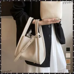 韓国風ショルダーバッグ ポーチ付きカバン バケットバッグレディース 斜めがけバッグ 大人ミニトート高見えハンドバッグ おしゃれ手持ちバッグ フェイクレザー肩掛け鞄 きれいめバッグ合皮 卒業式入学式バッグ スクエアバッグ上品