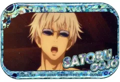 【中古】バッジ・ピンズ 五条悟(サングラス) スクエア型ホログラム缶バッジ 「呪術廻戦」 ナムコ限定