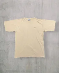 Reebok ワンポイントロゴ刺繍Tシャツ（Made in USA） #XM009