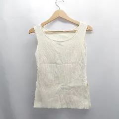 ◇ ⊂ Φ NOBLE ノーブル タンクトップ サイズF アイボリー系 レディース E  【1504240024448】