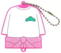 【中古】キーホルダー・マスコット(キャラクター) トド松 「おそ松さん ツナギ型ラバーマスコット」