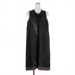 【美品】ドリス ヴァンノッテン フラワープリント ロングワンピース ストレッチ DRIES VAN NOTEN - 美品 ドリスヴァンノッテン 20SS ワンピース