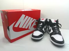 s25g-A638k【中古】NIKE ナイキ WMNS DUNK HIGH ウィメンズ ダンク ハイ　ハイカット　スニーカー　DD1869-103　28.5cm　ブラック　ホワイト